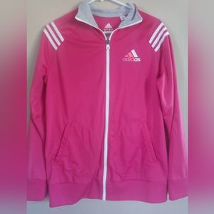 Women's size large adidas zip up